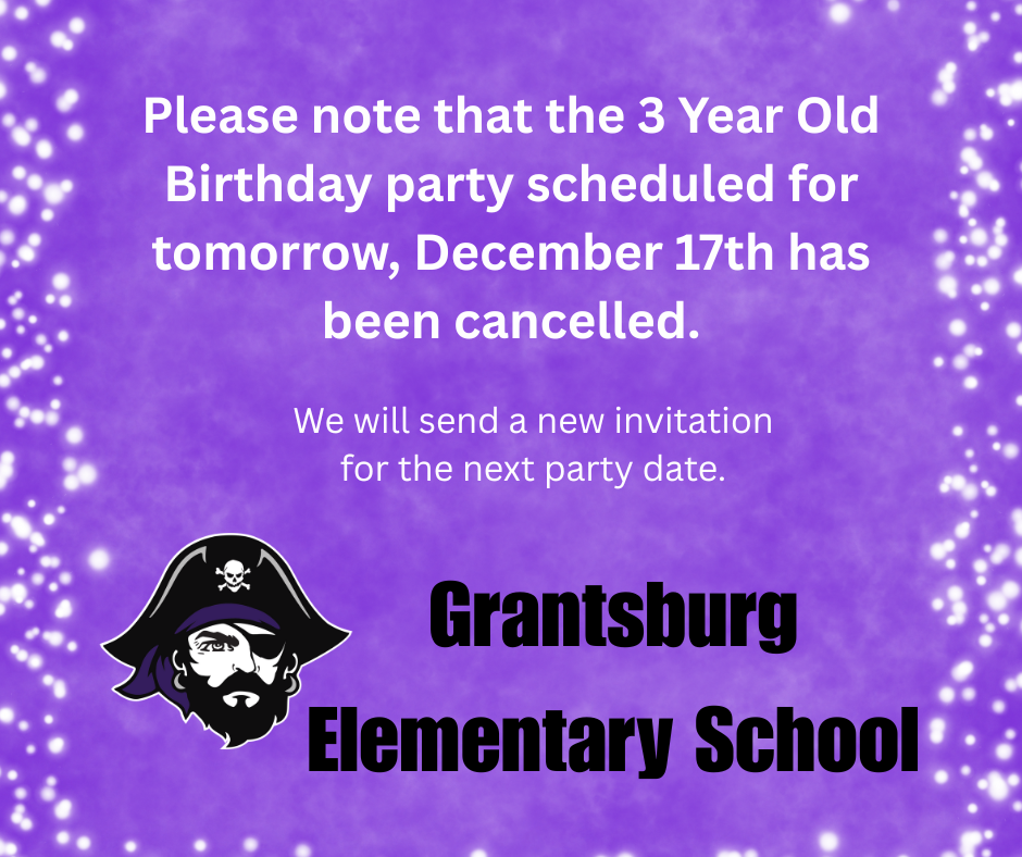 Birthday Party Cancellation