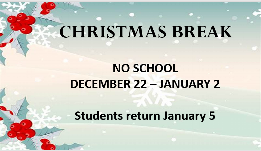 Christmas Break