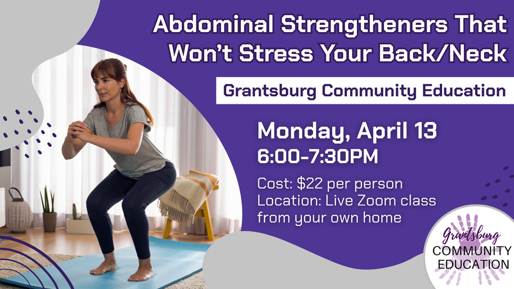 Community Ed abdominal strengtheners
