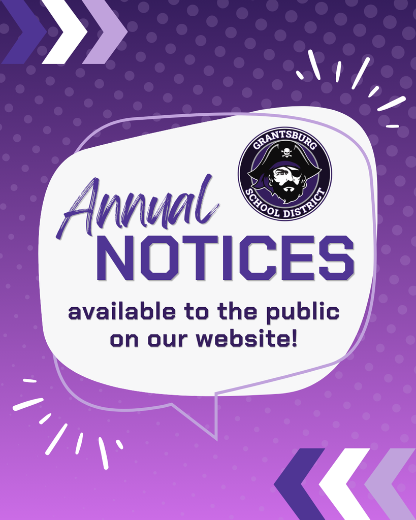 Annual Notices are available on our website flyer.