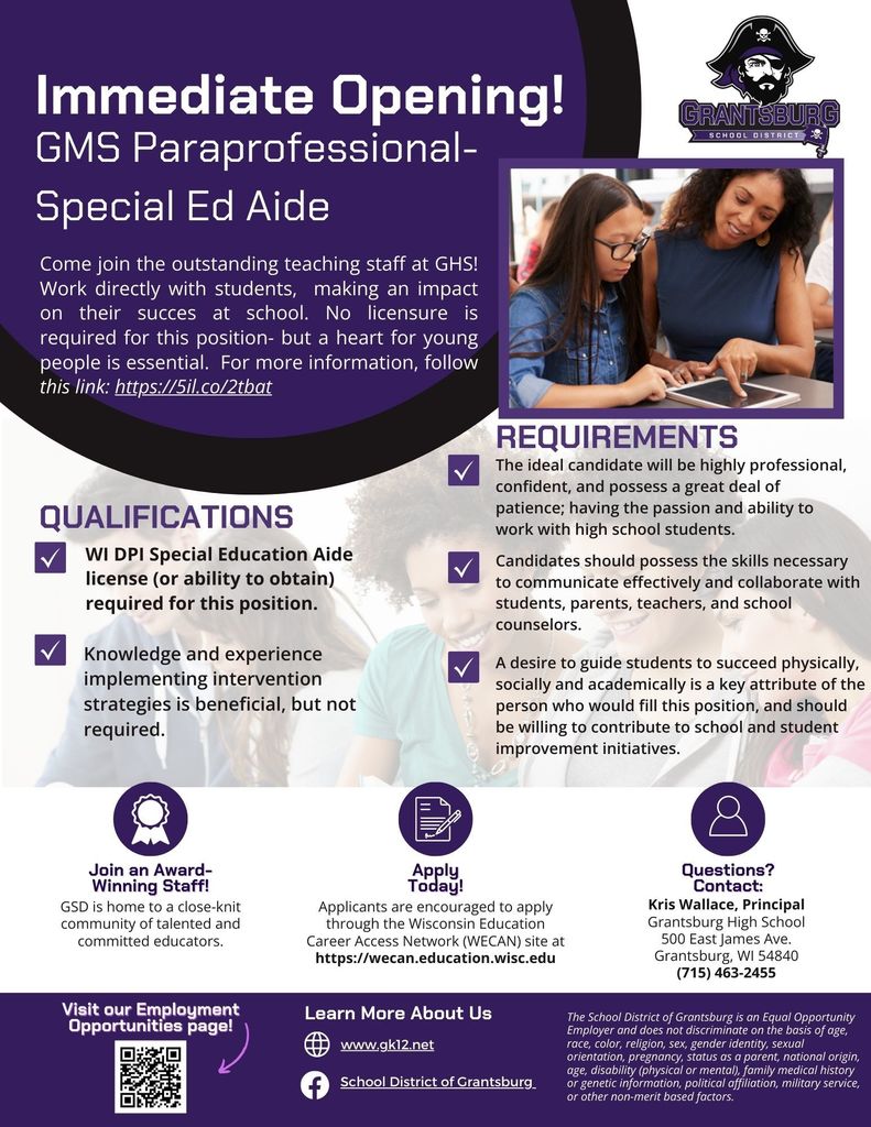 GMS SPED Aide