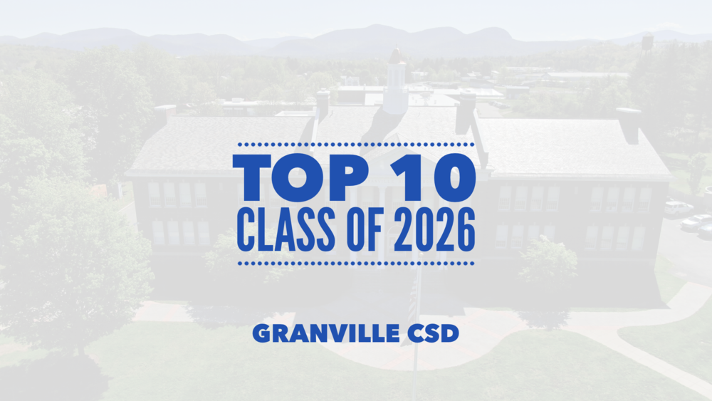 Here is a list of the top 10 students, in academic ranking, for the senior class of 2026