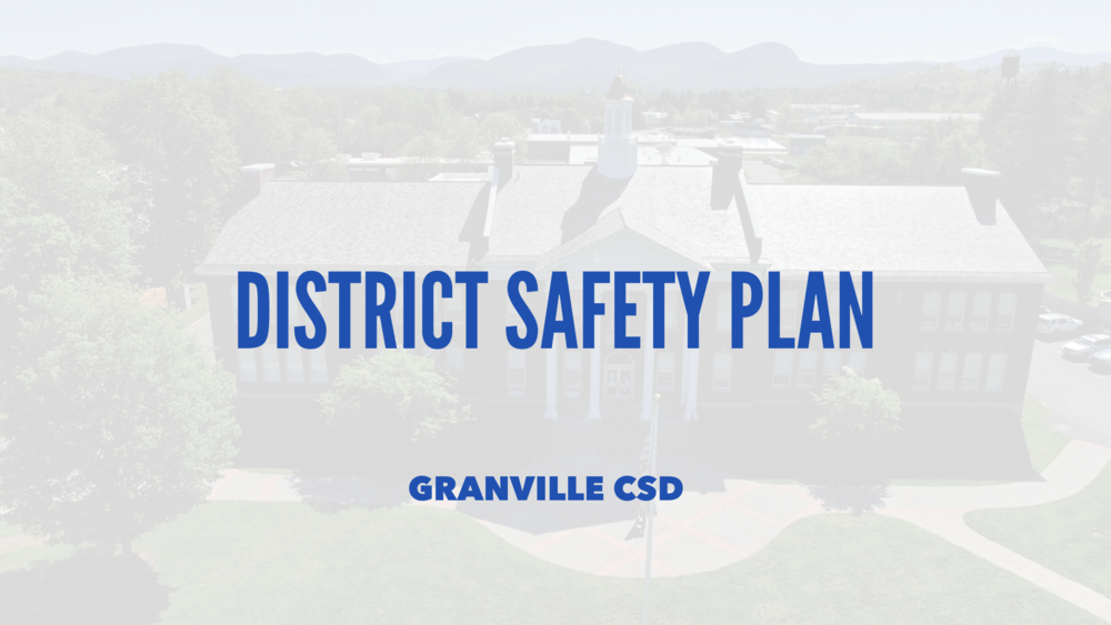 Annual district safety plan for upcoming school year for public comment and review 30 day period
