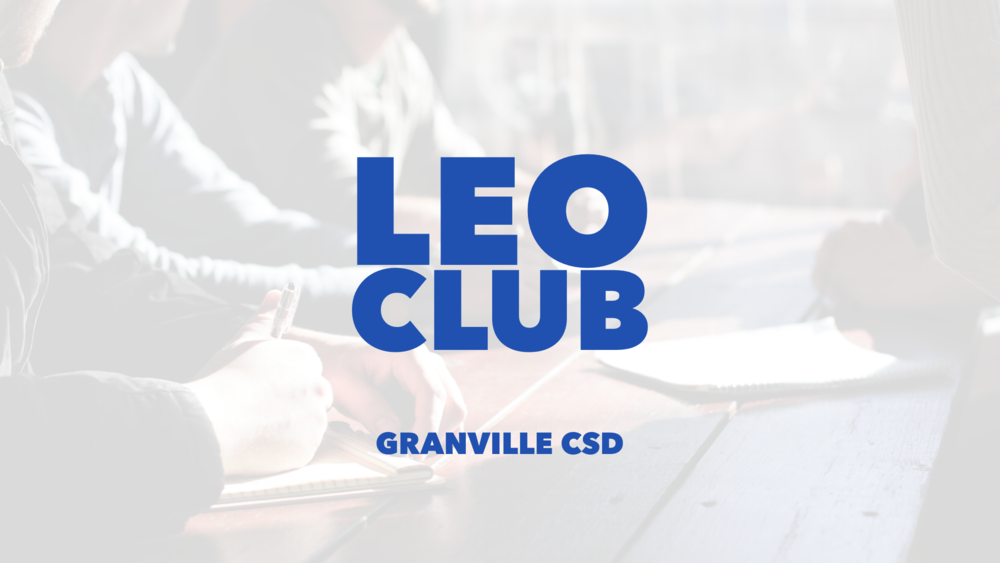 Leo Club - From Granville CSD