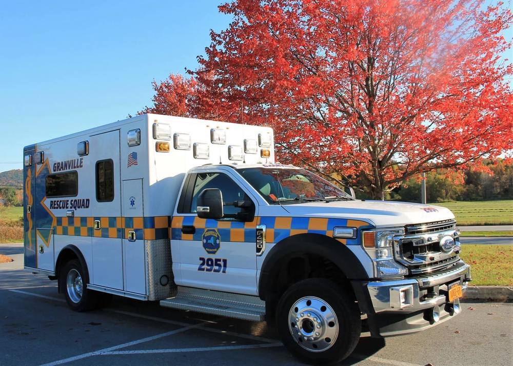 Granville Rescue Squad Vehcile