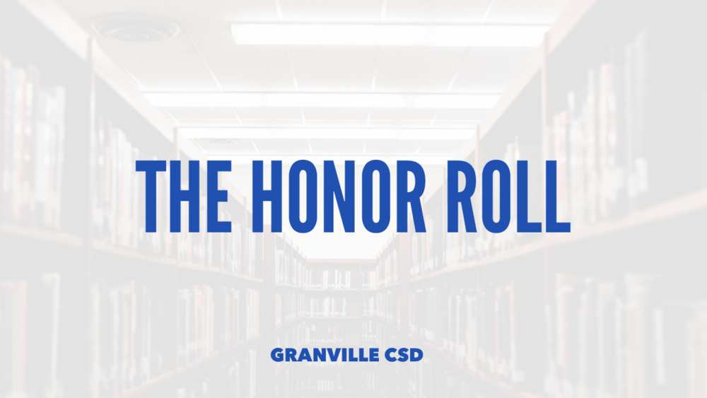 Honor Roll 2nd Quarter 25-26