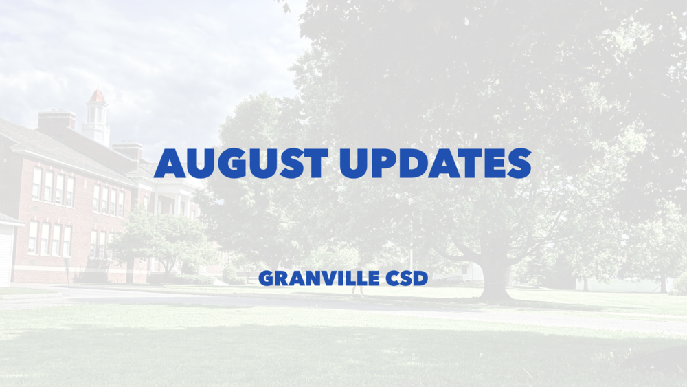 August Updates