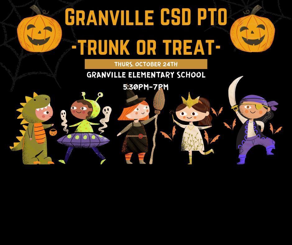 Granville NY PTO Trunk or Treat