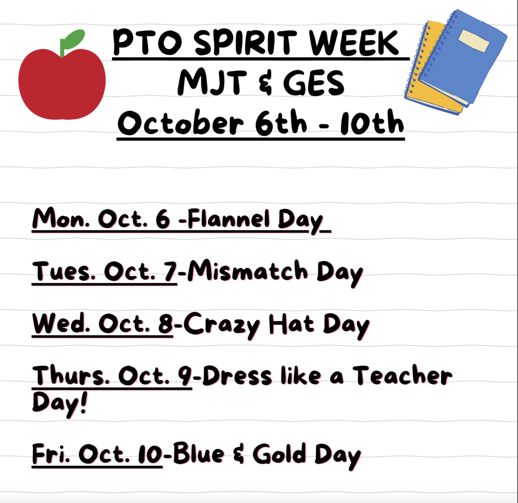 MJT and GES Spirit Week