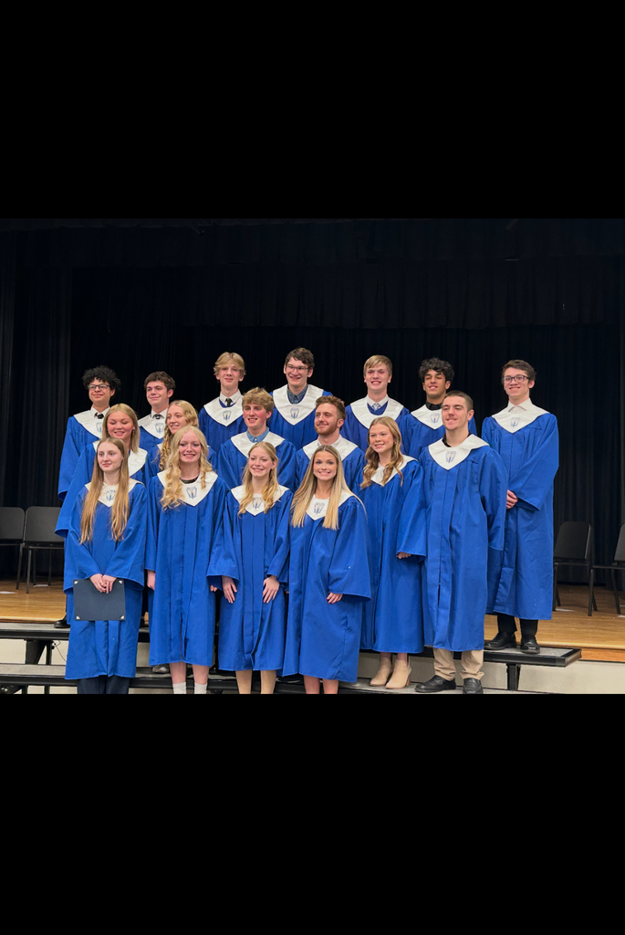 Current and new members of the Senior High National Honor Society at GCSD
