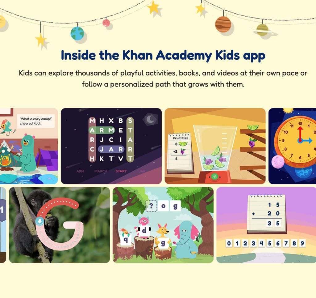 Download the free Khan Academy Reading App for Kids