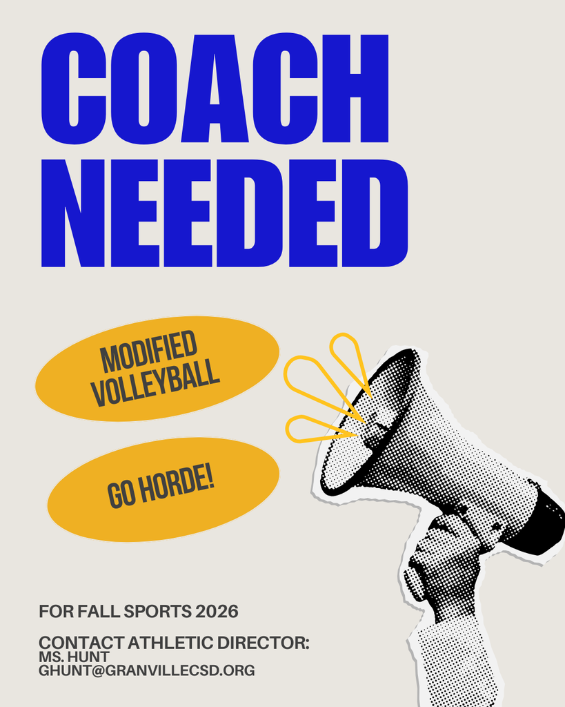 Modified Volleyball Coach Needed - Fall 2026