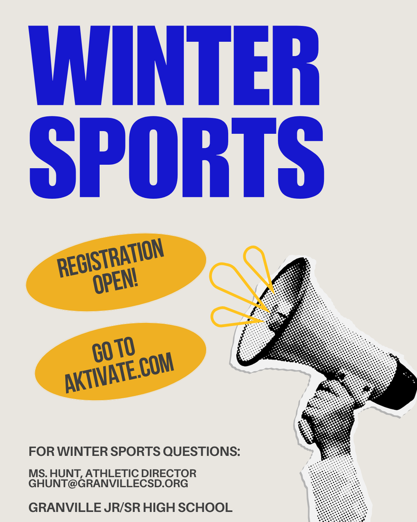 winter sports registration reminder - now open at aktivate.com