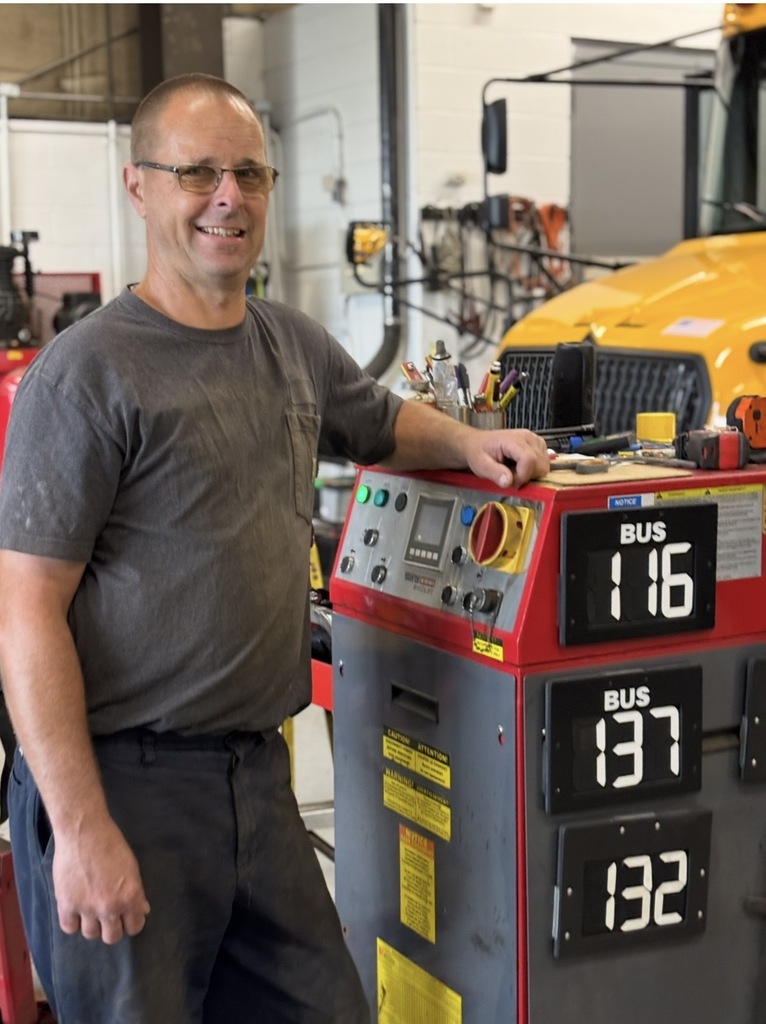 A picture of Matt Beecher, driver and mechanic at GCS Transportation. 