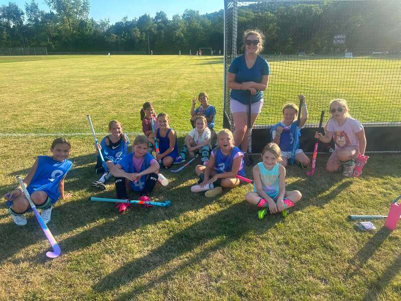 Granville Field Hockey player and youth program members
