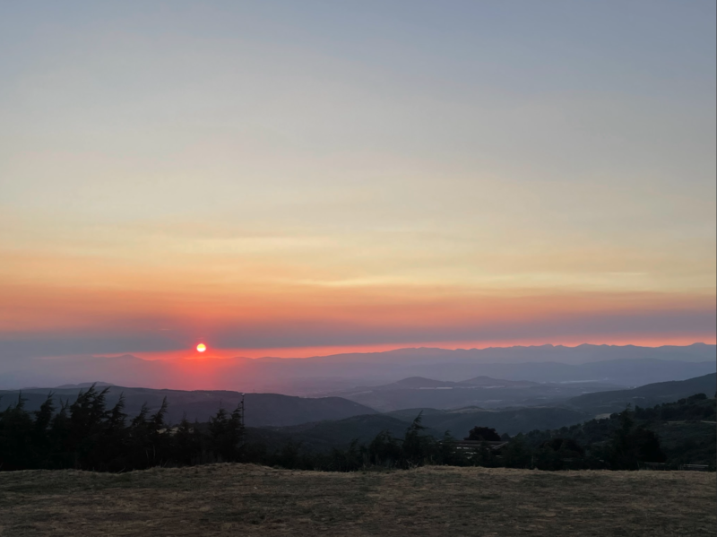 Mr. Ward's picture - Camino trail sunset picture