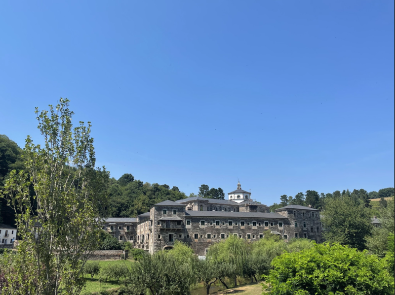 Mr. Ward's picture - Camino trail and a castle 
