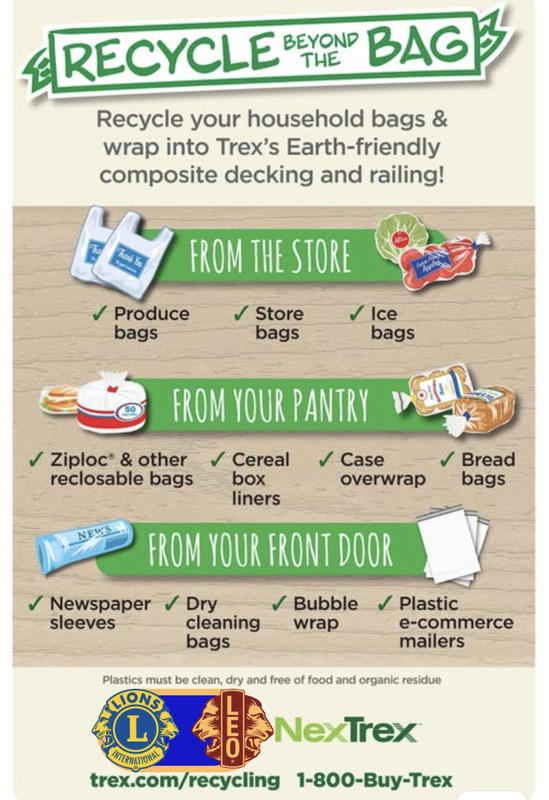 Recycle Beyond the Bag - From the store, pantry and front door ideas for recycling stretchy plastic film