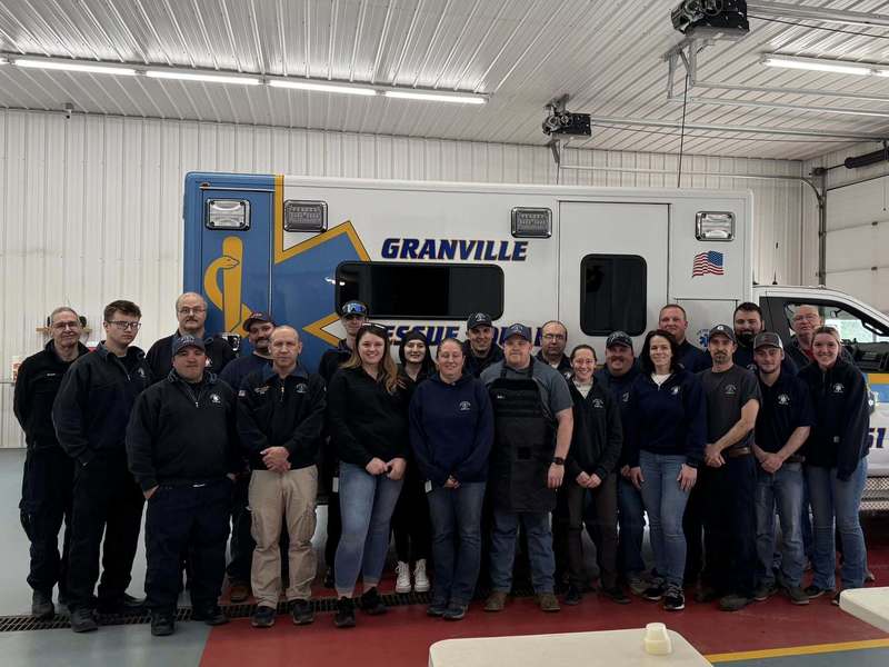 Image of Granville Rescue Squad Members April 2026