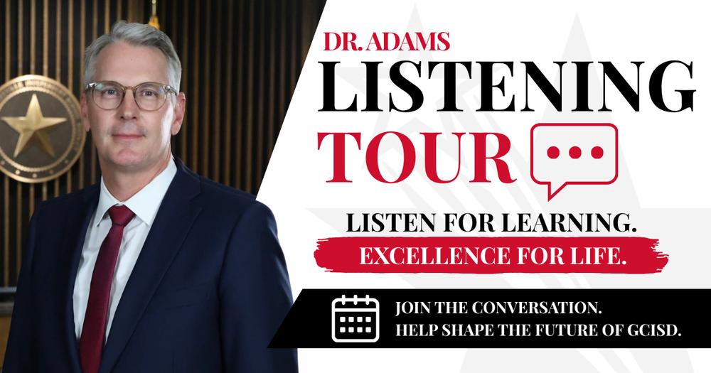Dr Adams Listening Tour