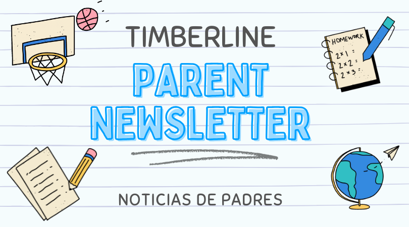 Banner with notebook paper writing and education-related icons
