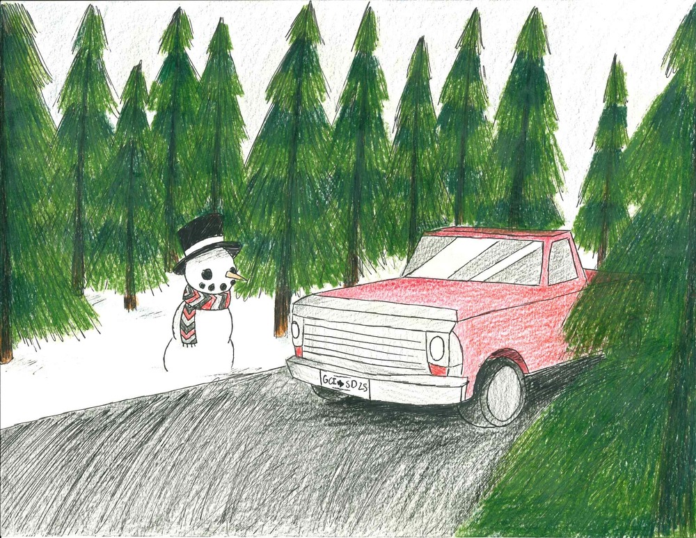 Holiday greeting card winner