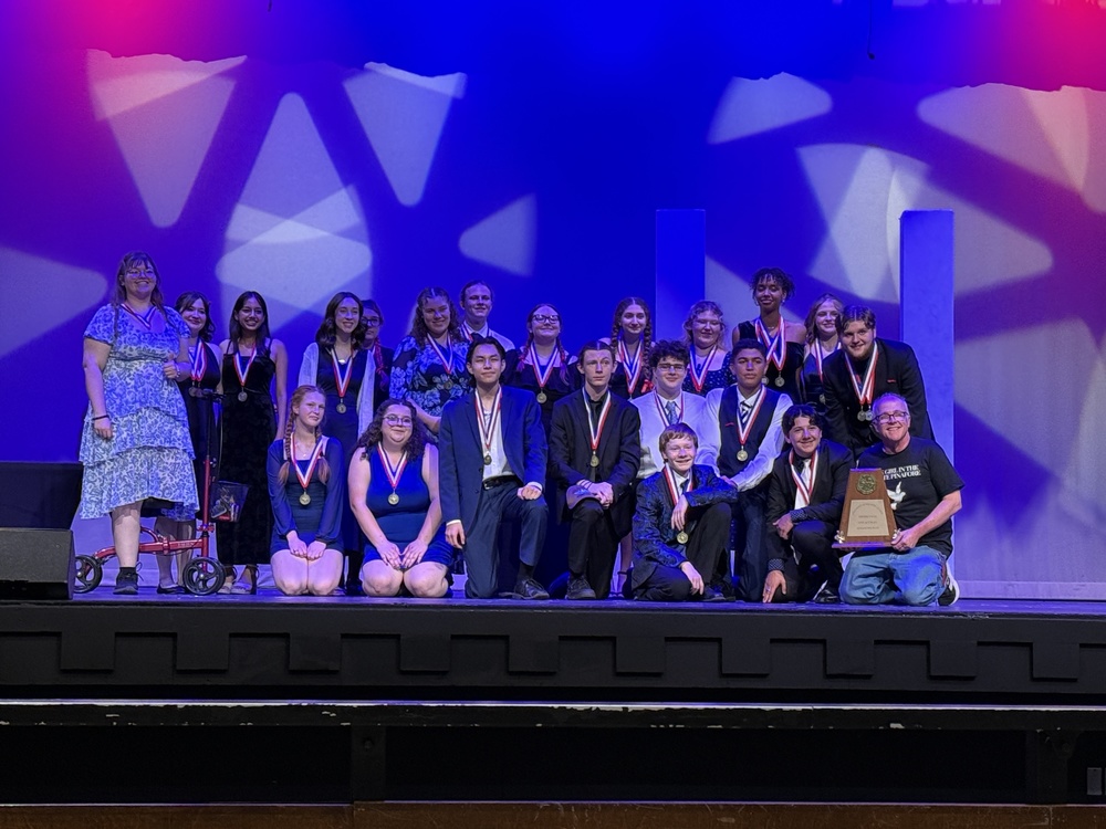 Collegiate Academy One-Act Play Celebrate District Championship