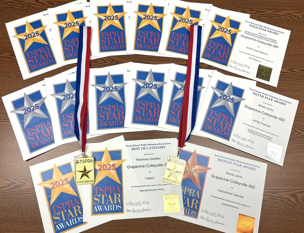 Awards certificates and medals