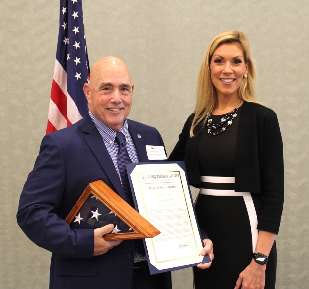 Teacher Honored with Congressional Veteran Commendation