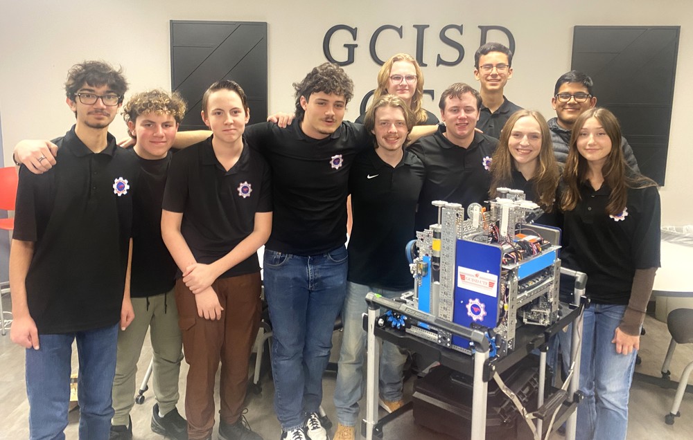 Mustang Robotics team