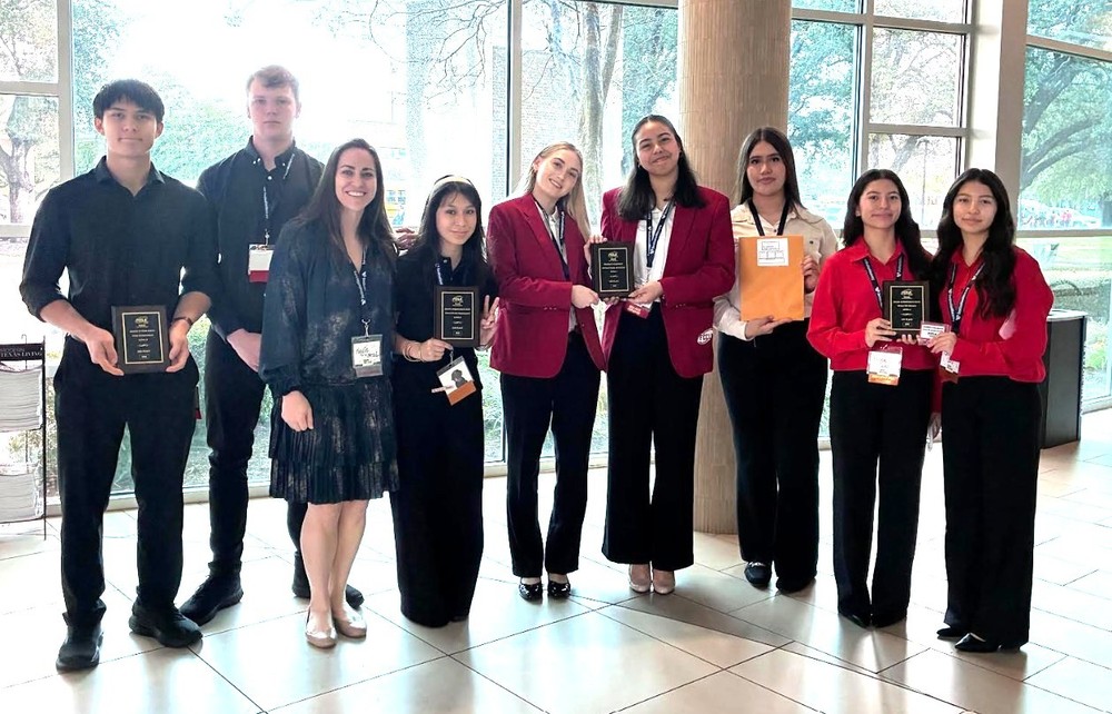 FCCLA students and advisor