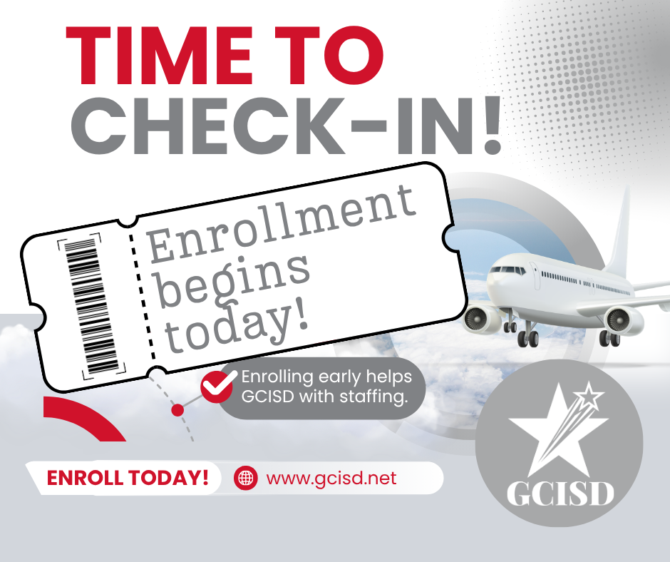 Time to Check in, Enrollment begins toay