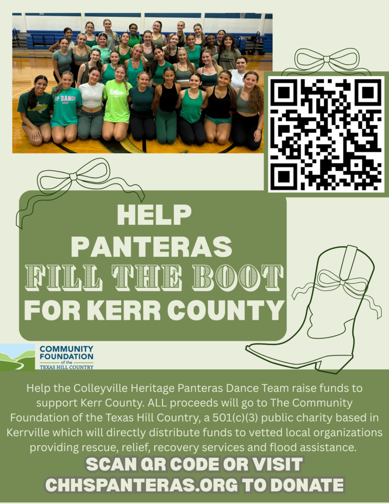 Help Panteras Fill the Boot for Kerr County