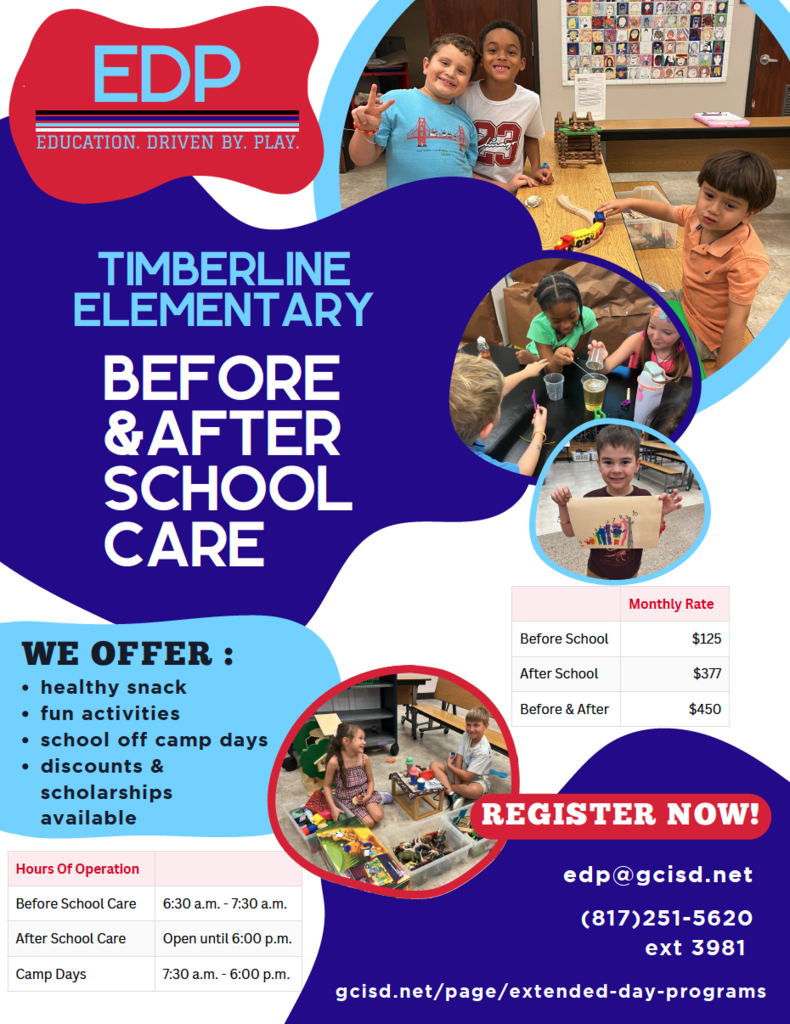 Flyer that presents information about EDP