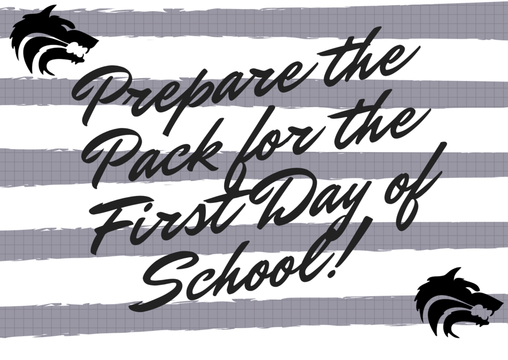 Prepare for the 1st day of school!