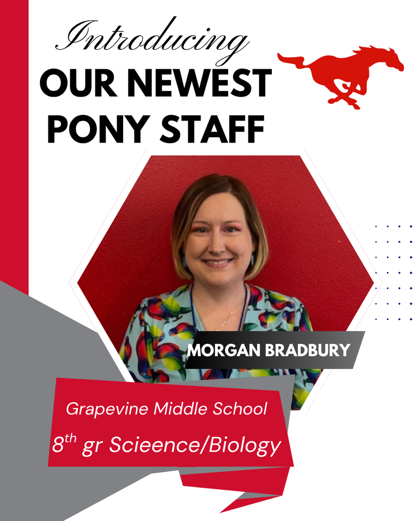 Meet our newest Pony Staff: Morgan Bradbury– GMS 8th Grade Science/Biology! 🐴📚