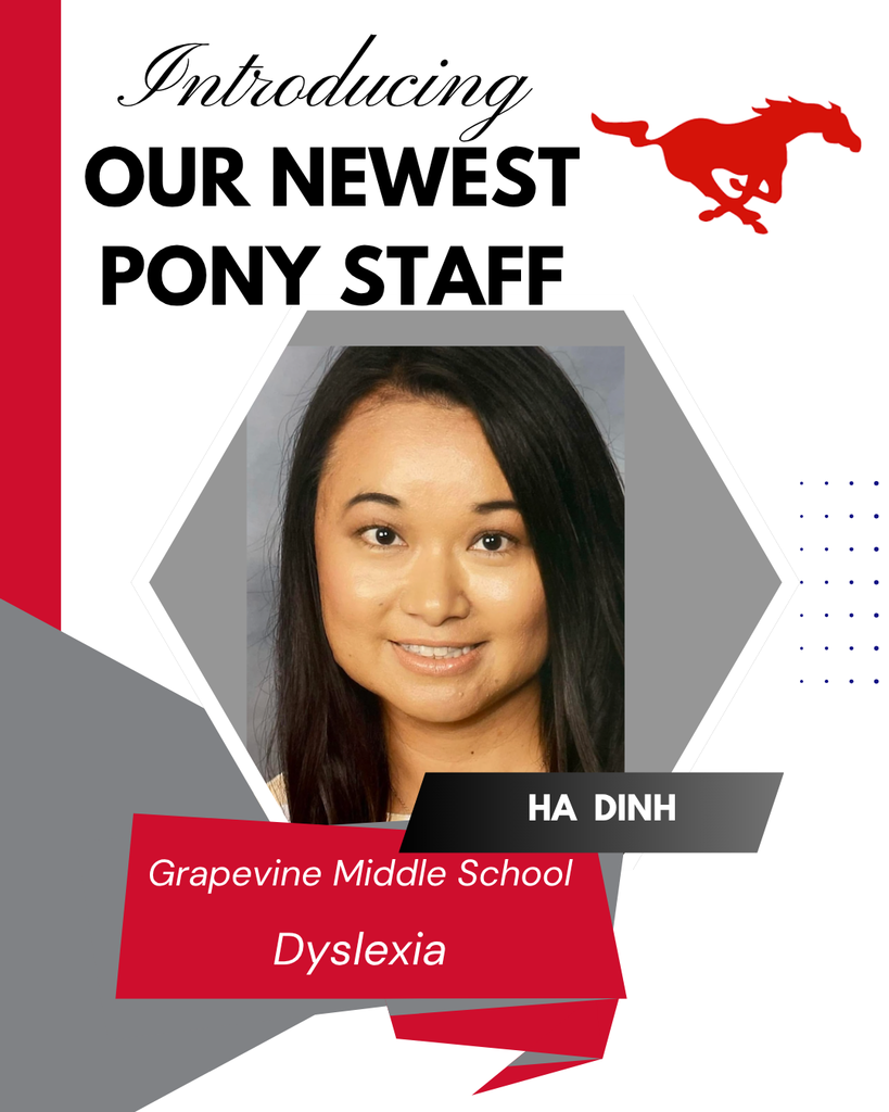 Meet our newest Pony Staff: Ha Dinh– GMS Dyslexia! 🐴📚