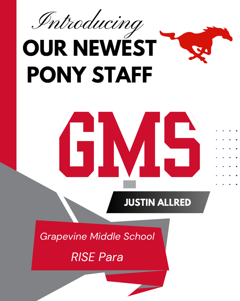 Meet our newest Pony Staff: Justin Allred– GMS RISE Para! 🐴📚
