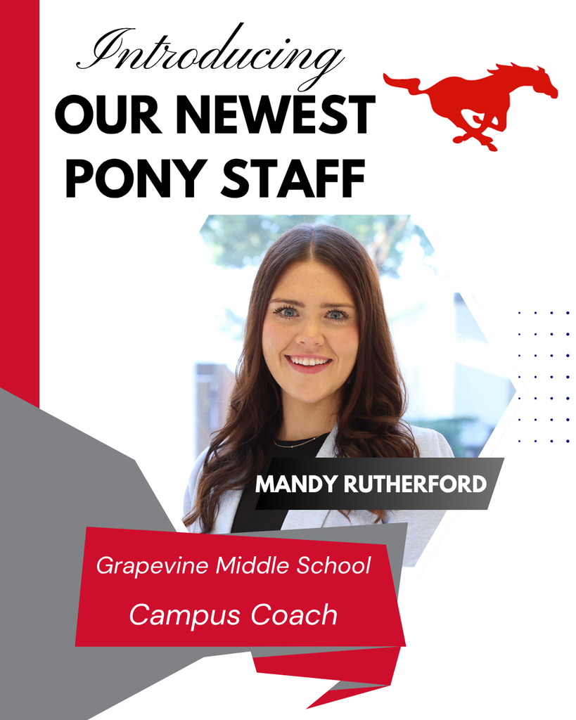 Meet our newest Pony Staff: Mandy Rutherford– GMS Campus Coach! 🐴📚