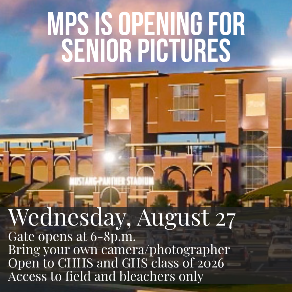 MPS is opening up for senior pictures