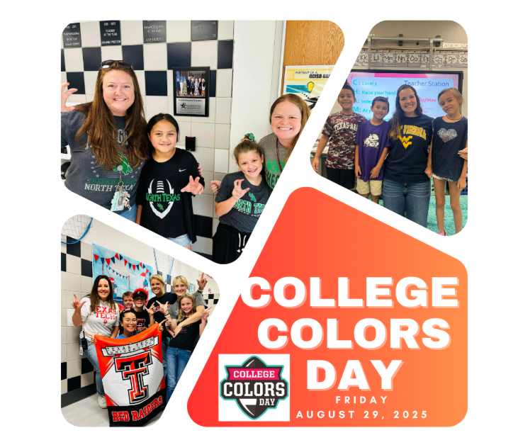 College Colors Day August 29