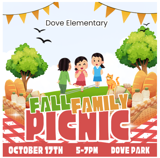 Dove Family Picnic Oct 17