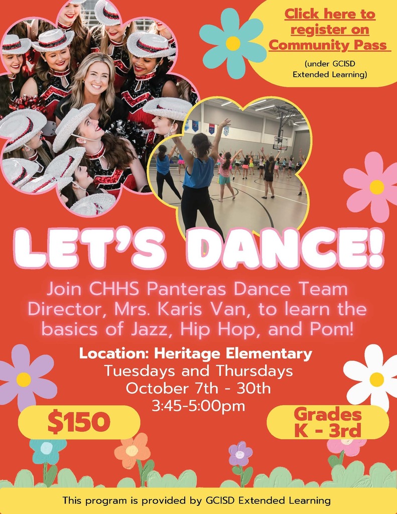 Let's Dance flyer