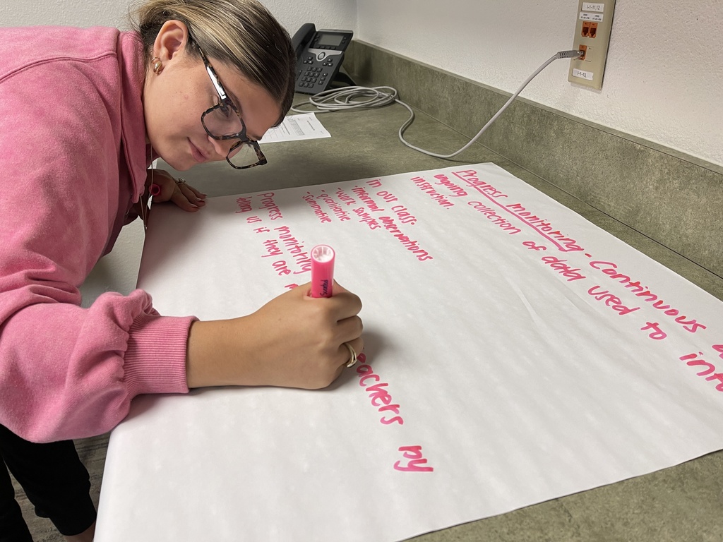 Educators at professional development