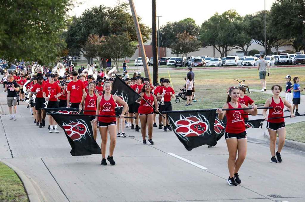 CHHS homecoming parade pic from 2024