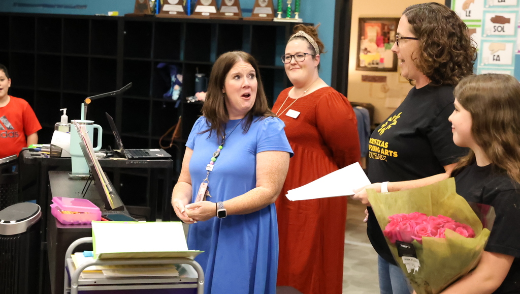 Ashley Benson named Outstanding Elementary Performing Arts Educator