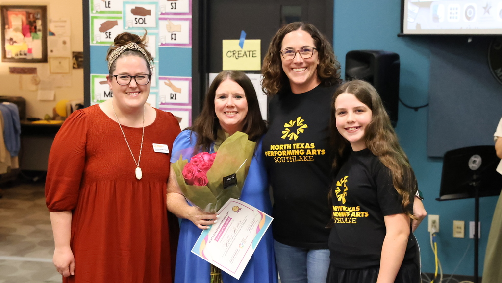 Ashley Benson named Outstanding Elementary Performing Arts Educator