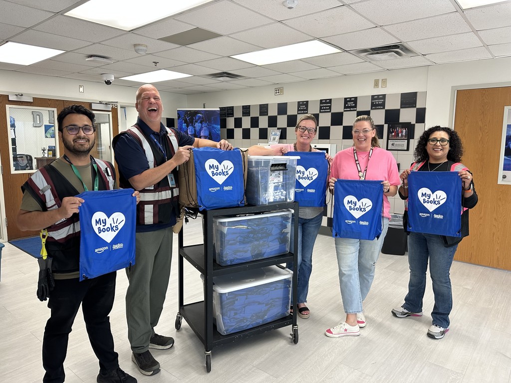 RIF and Amazon book donation