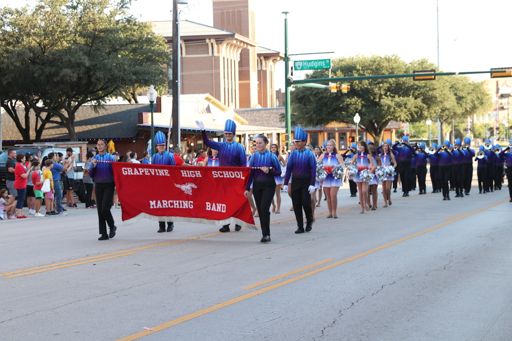 Grapevine High School homecoming parade