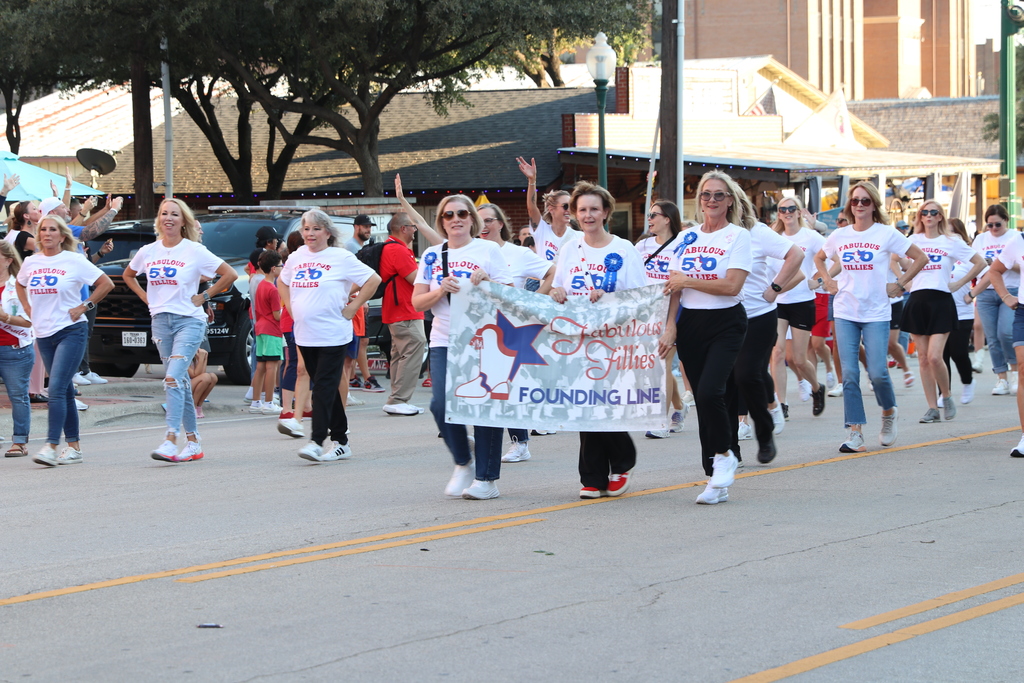 Grapevine High School homecoming parade